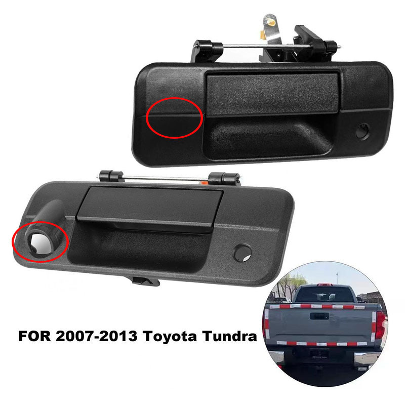 เหมาะสําหรับ 07-13 Toyota Tundra Tailgate Handle อุปกรณ์เสริม 69090-0C040 69090-0C050/1
