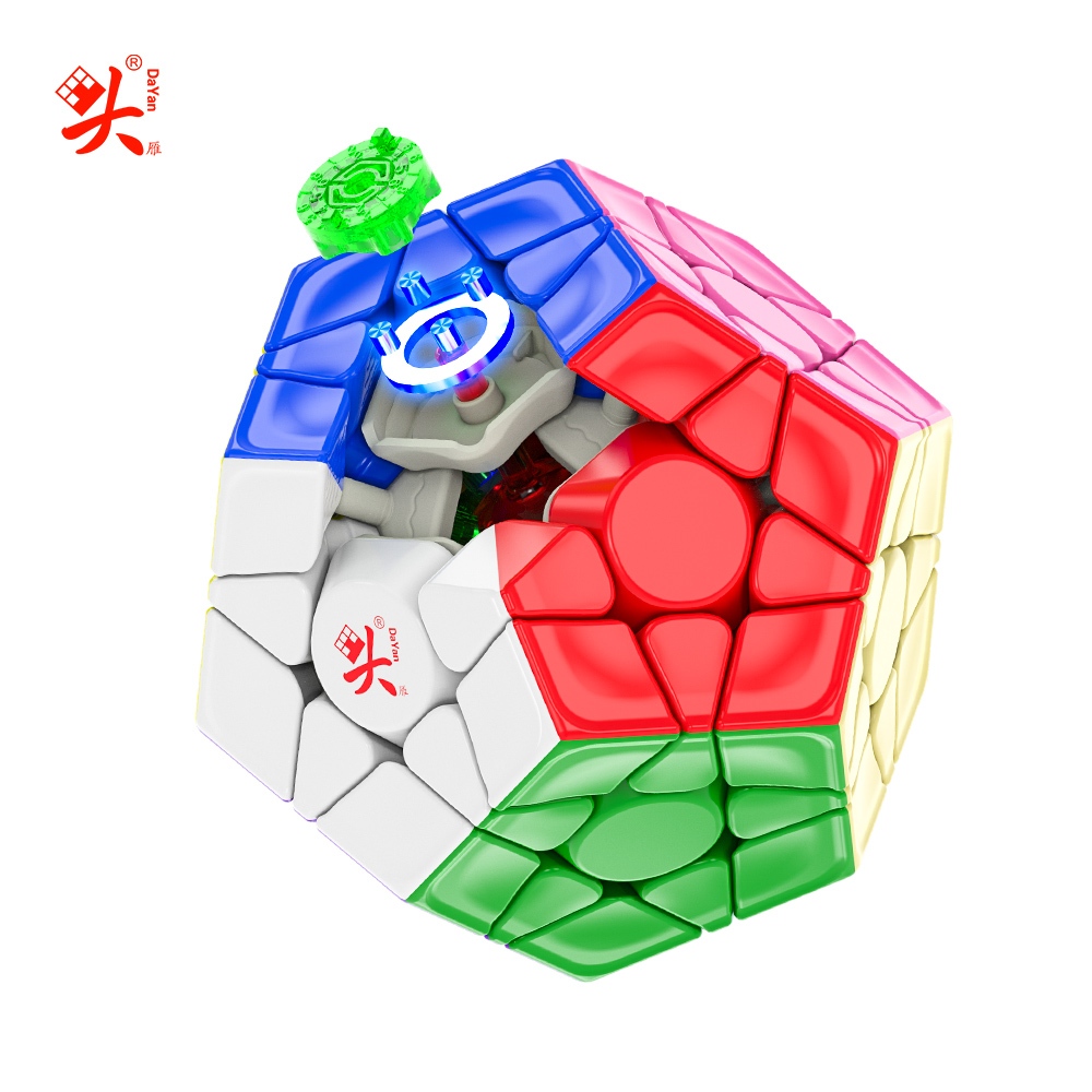 DaYan Megaminx Pro +ML Maglev 3x3 Magnetic Cube Professional Magnetic Megaminx Cube Puzzle ของเล่นเพ