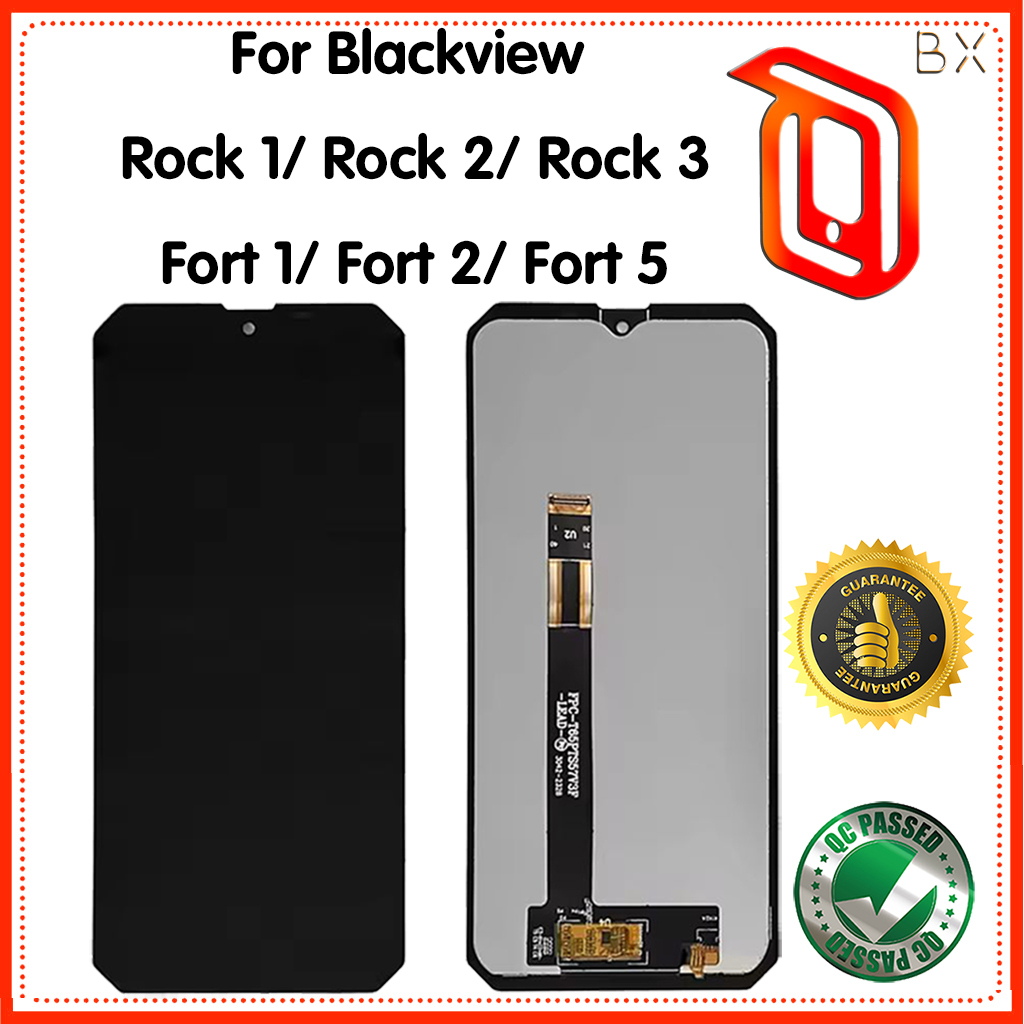 สําหรับ Blackview Rock 1/2/3 Fort 1/2/5 จอแสดงผล LCD + Touch Glass Digitizer