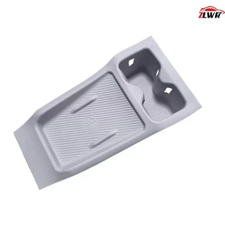 ZLWR MG Urban Central Control แผ่นซิลิโคนไร้สายชาร์จถ้วยน้ำแผ่นป้องกันป้องกันรอยขีดข่วนและทนต่อการสึกหรอการปรับเปลี่ยนภายในรถยนต์อุปกรณ์เสริม