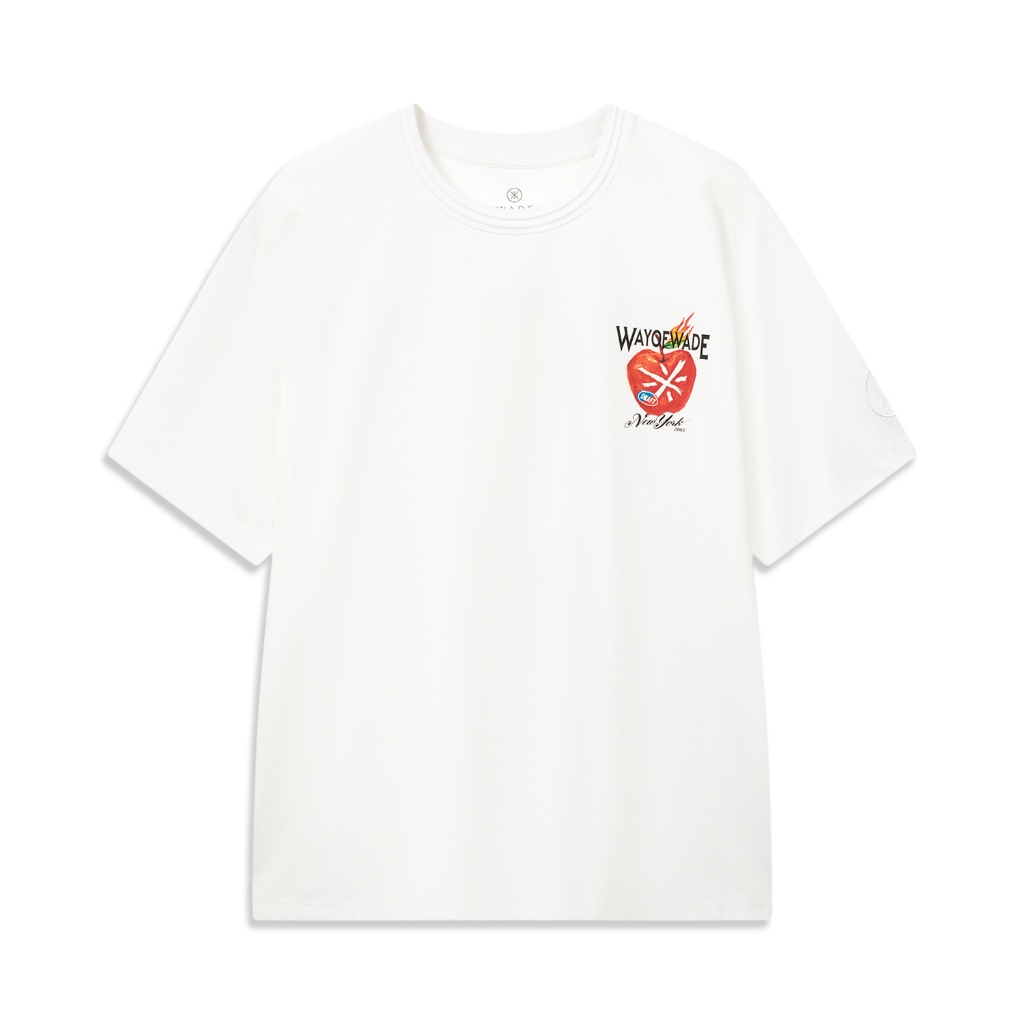 LI-NING เสื้อยืดแขนสั้นผู้ชายเสื้อยืดแขนสั้น AHSW139 Legit Official Store