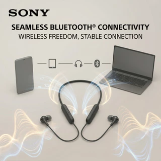 SONY WI-XB400 หูฟังสเตอริโอไร้สายบลูทูธกีฬาหูฟัง HIFI เกมชุดหูฟังแฮนด์ฟรีพร้อมไมโครโฟน