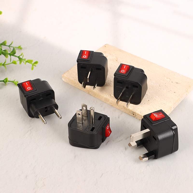 Ons Universal Travel Plug Adapter 10A/13A 250V พร้อมสวิตช์เปิด/ปิดที่