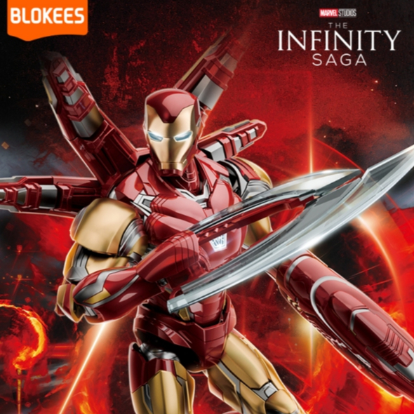 ใหม่]BLOKEES รูป Marvel Iron Man MK85 EX Marvel Infinity SAGA Hero- Champion Class