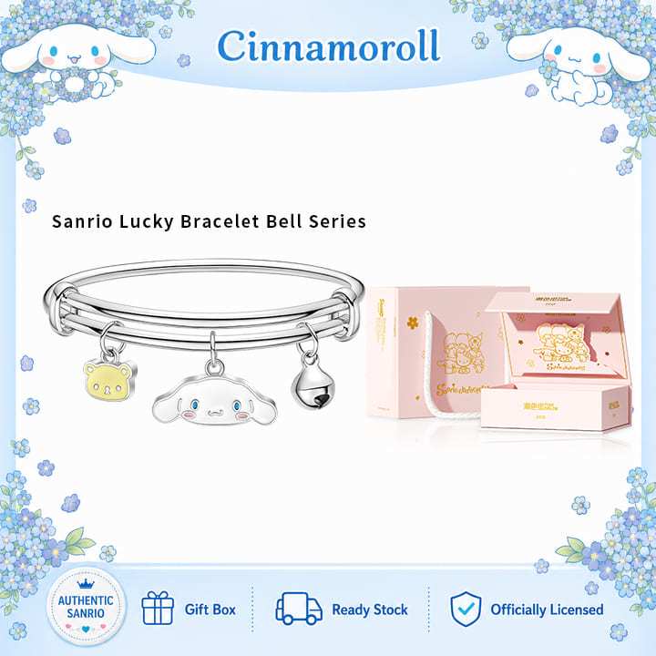 ZGO Sanrio Cinnamoroll สร้อยข้อมือคินนามะโรล ทันสมัย มาพร้อมกล่องของขวัญ เหมาะมอบในเทศกาลคริสต์มาส 6076