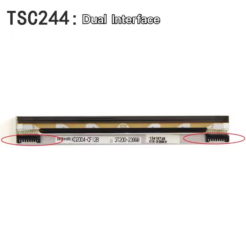 เหมาะสําหรับ TSC244Pro หัวพิมพ์ TSC247 หัวพิมพ์ TSC344PRO TSC342 Barcode หัวพิมพ์ TSC244 หัว TSC345