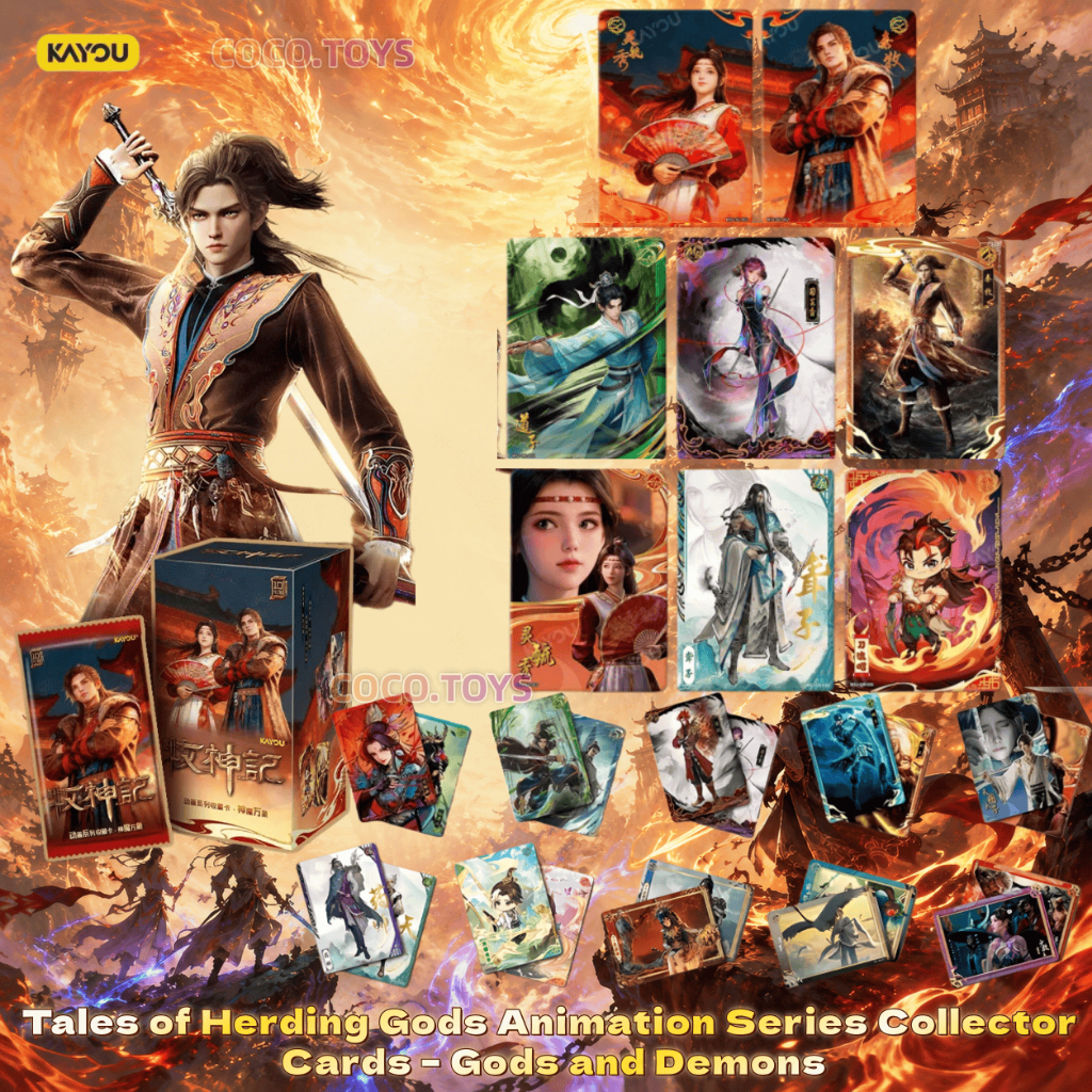 KAYOU Card Nomad Animation Series Collection Card God Demon เวียงจันทน์อย่างเป็นทางการ Flagship Store การ์ดสินค้าของแท้
