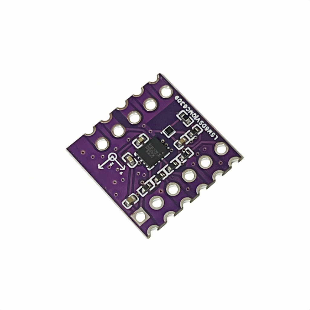 LSM6DSV + QMC6309 Nine-Axis Sensor โมดูลท่าทาง Sensor Gyroscope Acceleration SPI/IIC