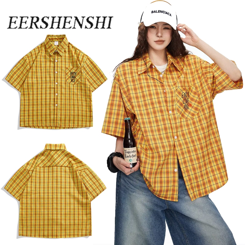 เสื้อเชิ้ตลายสก๊อตแขนสั้น สำหรับทุกคน