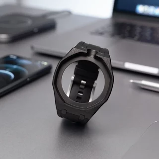 Luxury Modification Kit ซิลิโคน Band + เซรามิคสําหรับ Swatch x AP Royal Pop แปลงกระเป๋า Unisex นาฬิกาข้อมืออุปกรณ์เสริม