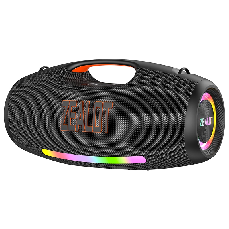 ZEALOT S89 ลําโพงบลูทูธไร้สาย BT5.3 Deep Bass IPX6 กันน้ําการเชื่อมต่อครั้งเดียว PD Fast Charge Powe