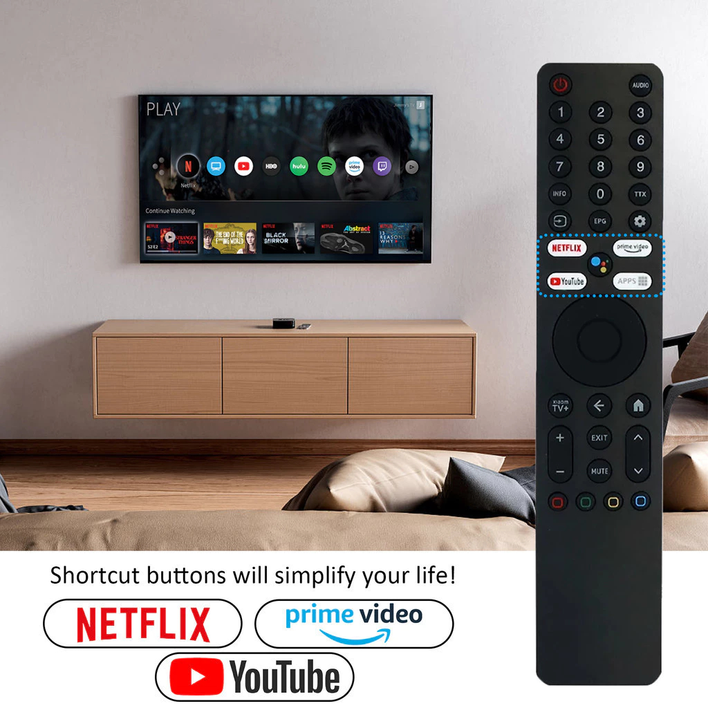 Xiaomi A Pro/A Series Ultra 4K 32"/4/3"/55"/65"/75" รีโมทสมาร์ททีวี Google 360℃  Xiaomi Q2 50 55 65 