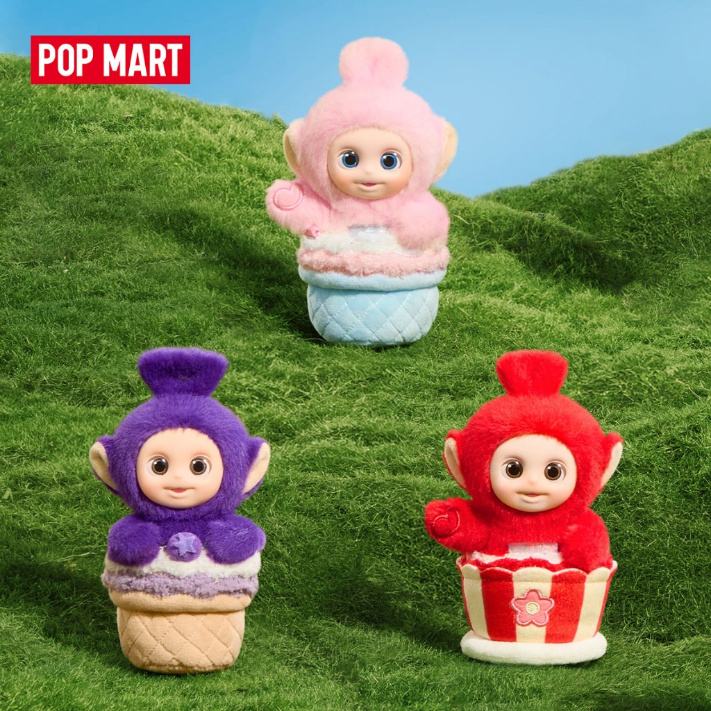POP MART Teletubbies Afternoon Tea Diary Series Vinyl Plush Pendant（whole set）
