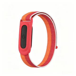 สําหรับ Google Fitbit Air สายคล้องคอไนลอนสายรัด + TPU สําหรับ google fitbit air สมาร์ทนาฬิกาสร้อยข้อมืออุปกรณ์เสริม