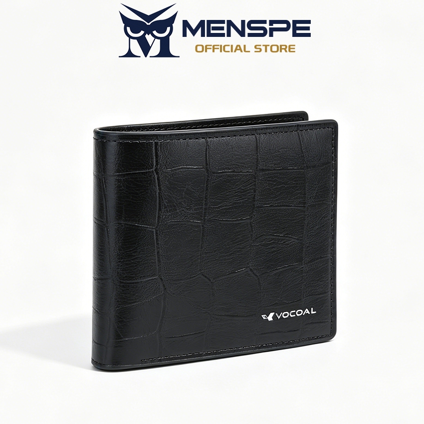 Menspe Mens Wallet Cash Slot Simple Short Wallet Soft PU Business Wallet Retro Wallet Multi-Card Travel Purses Coin Pouch ID บัตรเครดิตผู้ถือ