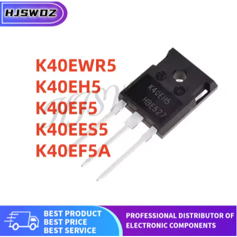 1-5 ชิ้น/ K40EWR5 K40EH5 K40EF5 K40EES5 K40EF5A IKW40N65WR5 IKW40N65H5 IKW40N65ES5 TO-247 หลอดทรานซิ