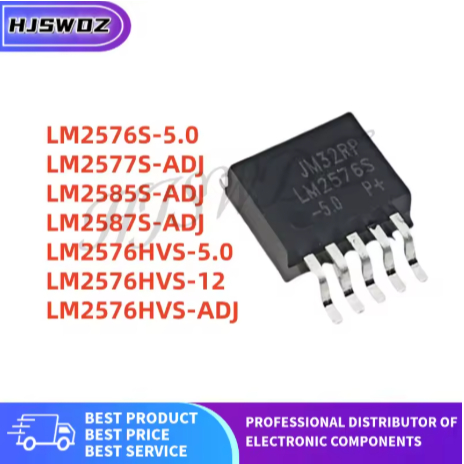 1-5 ชิ้น โมดูลทรานซิสเตอร์ MOS TO-263 LM2576HVS-5.0 LM2576HVS-ADJ LM2576S-5.0 LM2585S-ADJ LM2576HVS-