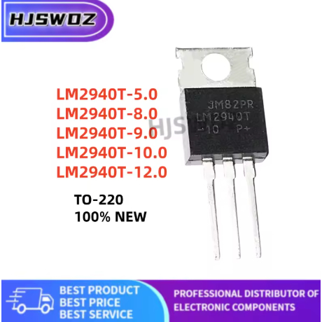 1-5PCSLM2940T-9.0 LM2940T-12.0 LM2940T-8.0 LM2940T-5.0 LM2940T-10.0 LM2940T LM2940CT TO-220 ใหม่