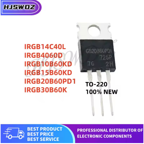 1-5PCS IRGB10B60KD IRGB20B60PD1 IRGB15B60KD IRGB4060D IRGB30B60K IRGB14C40L GB10B60KD GB20B60PD1GB40