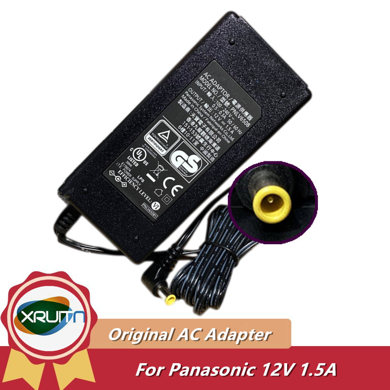 PNLV6508 12V 1.5A 18W AC Adapter Charger สําหรับ Panasonic IP โทรศัพท์ KX-NT630 KX-NT680 KX-A424 แหล