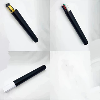 Shan Bao 5W-2 ชุด 9 ชิ้น หลอดเก็บอลูมิเนียมอัลลอยด์หลายขนาด (6/8/10/12 นิ้ว), ตัวยึดป้องกันกันความชื้นสําหรับอุปกรณ์ตกปลา, เดินป่าและตั้งแคมป์อุปกรณ์กลางแจ้ indo m12