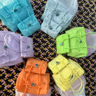 🔥พร้อมส่ง!!🚚🎨KULIMULA Kiiikiii | Jelly Bag Y2k - ไซส์ S - กระเป๋าเจลลี่สุดฮิตตอนนี้ ถุงเยลลี่ กันน้ำ กระเป๋าสะพายไหล่ กระเป๋าโท้ท Tote Bag(พรีออเดอร์ สอบถามวันของเข้าได้ค่ะ🙇🏻‍♀️) Jelly