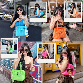 🔥พร้อมส่ง!!🚚🎨KULIMULA Kiiikiii | Jelly Bag Y2k - ไซส์ S - กระเป๋าเจลลี่สุดฮิตตอนนี้ ถุงเยลลี่ กันน้ำ กระเป๋าสะพายไหล่ กระเป๋าโท้ท Tote Bag(พรีออเดอร์ สอบถามวันของเข้าได้ค่ะ🙇🏻‍♀️) Jelly