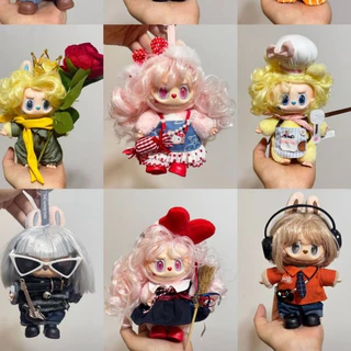 Labubu Retro Barber Shop Series เสื้อผ้าเด็ก Cool Suit Dress Up Collection