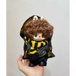 Labubu Retro Barber Shop Series เสื้อผ้าเด็ก Cool Suit Dress Up Collection