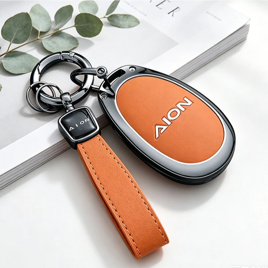 เคสกุญแจรีโมทรถ AION V, AION UT รุ่น Classic เคสรีโมทรถยนต์ AION V / UT 4 ปุ่มกด