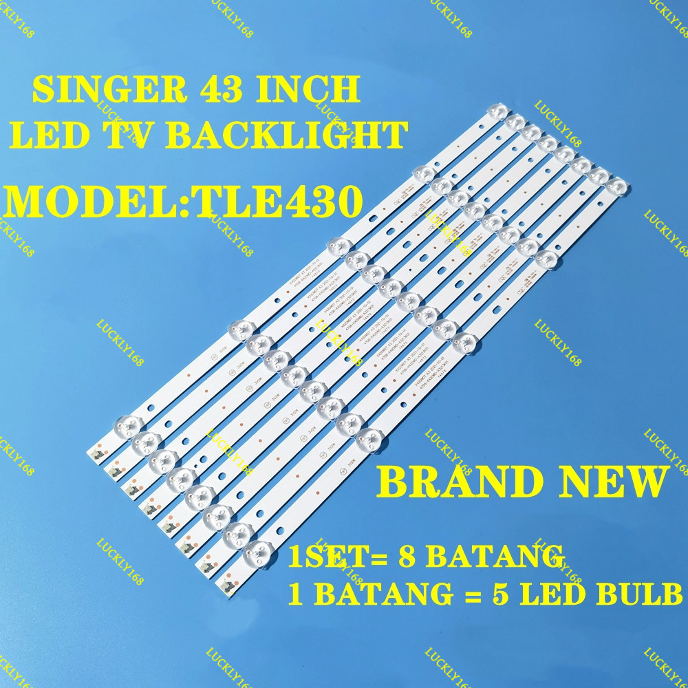 พร้อมส่ง TLE430 SINGER 43 INCH LED TV BACKLIGHT ( LAMPU TV )