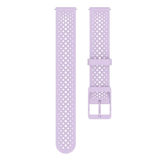 สายรัดซิลิโคนอุปกรณ์เสริมสร้อยข้อมือระบายอากาศสําหรับ Garmin Lily 2