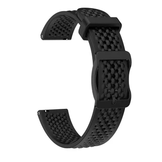 สายรัดซิลิโคนอุปกรณ์เสริมสร้อยข้อมือระบายอากาศสําหรับ Garmin Lily 2