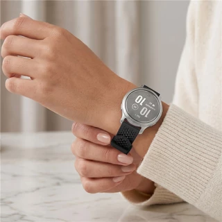 สายรัดซิลิโคนอุปกรณ์เสริมสร้อยข้อมือระบายอากาศสําหรับ Garmin Lily 2
