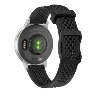 สายรัดซิลิโคนอุปกรณ์เสริมสร้อยข้อมือระบายอากาศสําหรับ Garmin Lily 2