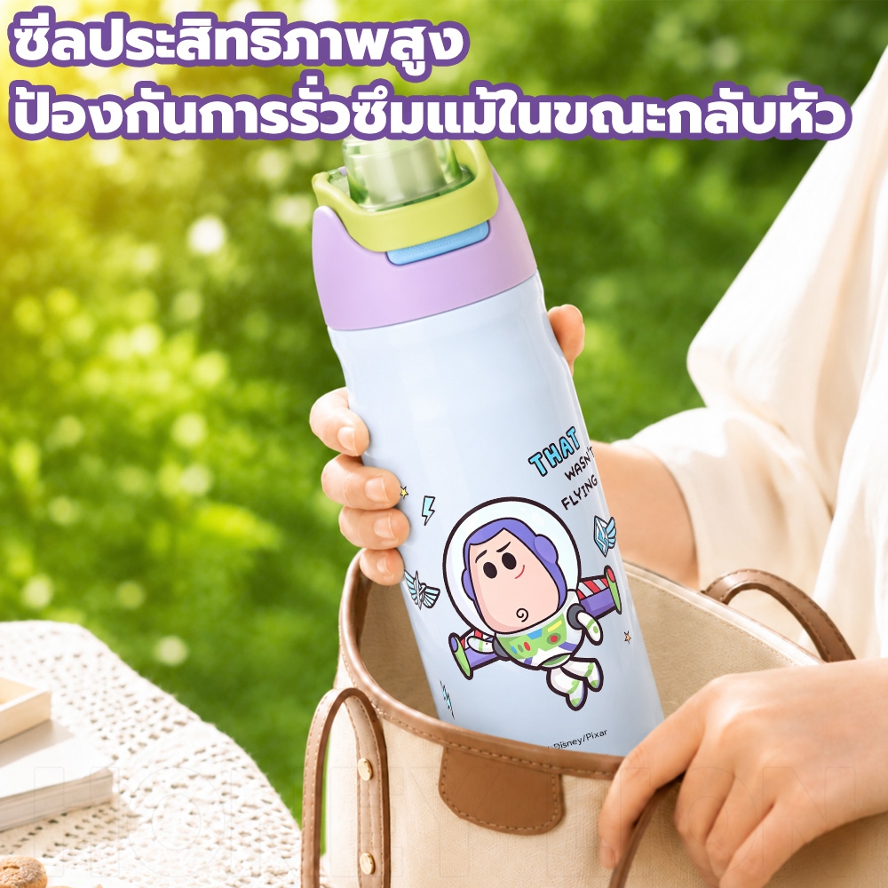 HoneyLion - Disney Toy Story แก้วน้ำเด็ก 650ml สแตนเลส316 รูปที่ 3