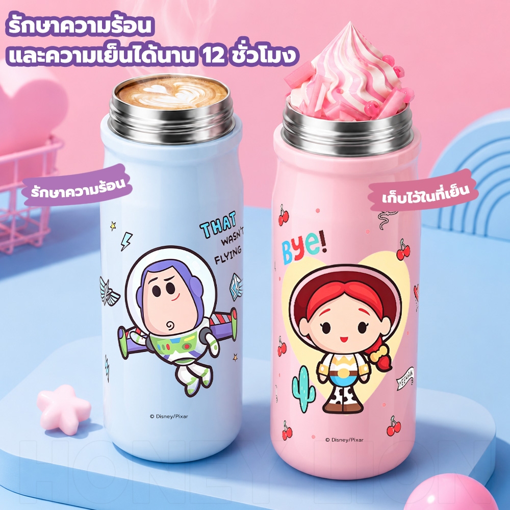 HoneyLion - Disney Toy Story แก้วน้ำเด็ก 650ml สแตนเลส316 รูปที่ 6