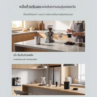ถ้วยโดสกาแฟ 304 สแตนเลส 58มม. 2หู กันผงกระจาย สูง7.2ซม. น้ำหนัก75กรัม มี3สี เงิน/ดำด้าน/ครีม Dosing Cup อุปกรณ์บาริสต้า ชงเอสเพรสโซ่