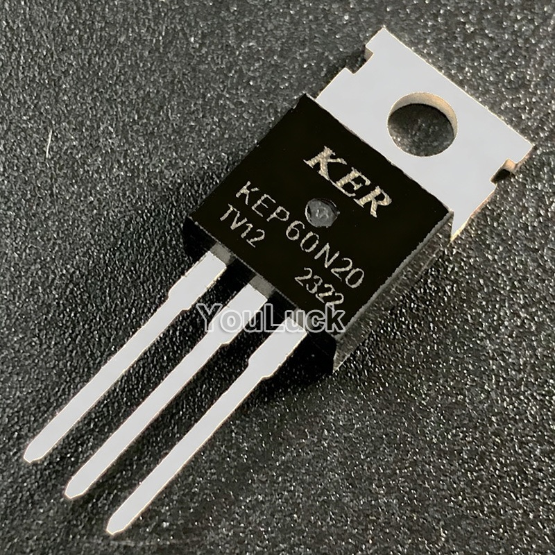 5 ชิ้น KER KEP60N20 TO-220 MOSFET ทรานซิสเตอร์ใหม่