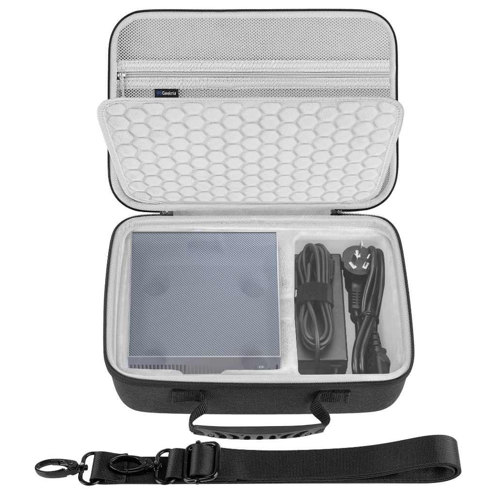 GEEKRIA Mini PC Hard Case ใช้งานร่วมกับ NVIDIA DGX Spark, ASUS Ascent GX10, AI Supercomputer Carryin