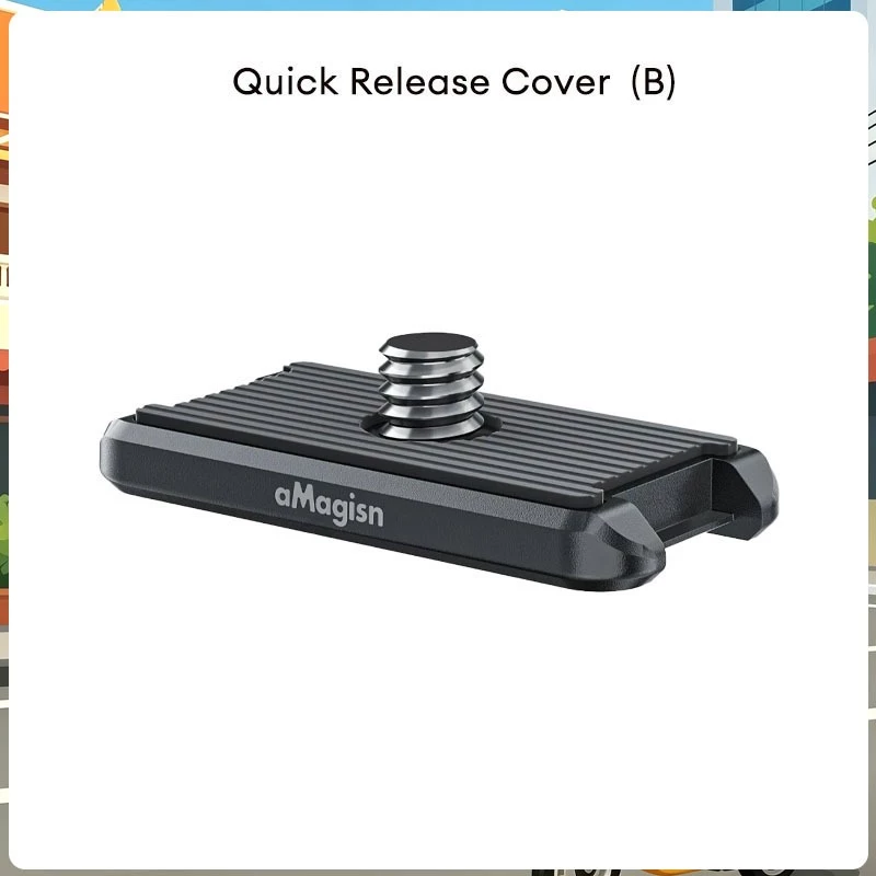 【ร้านไทย】AMagisn Insta360 X5/X4 Air/Ace pro 2/X4 QUICK RELEASE ฐานโลหะแม่เหล็ก QUICK RELEASE อะแดปเตอร์กล้องกีฬาอุปกรณ์เสริม thumbnail 7