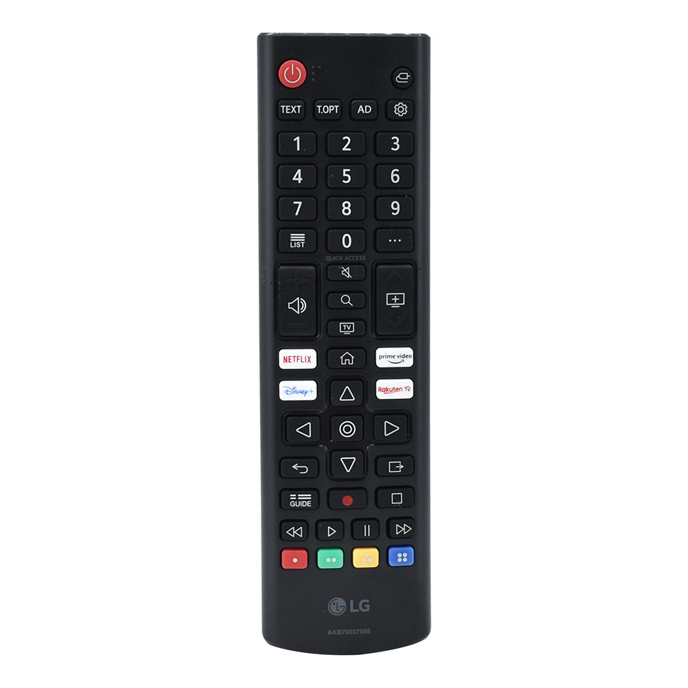 LG 43UA7700 43" นิ้ว 43UA77 Class UA77 Series LED รีโมท AKB76037605 สําหรับ LG 2021 OEM SMART TV รีโ