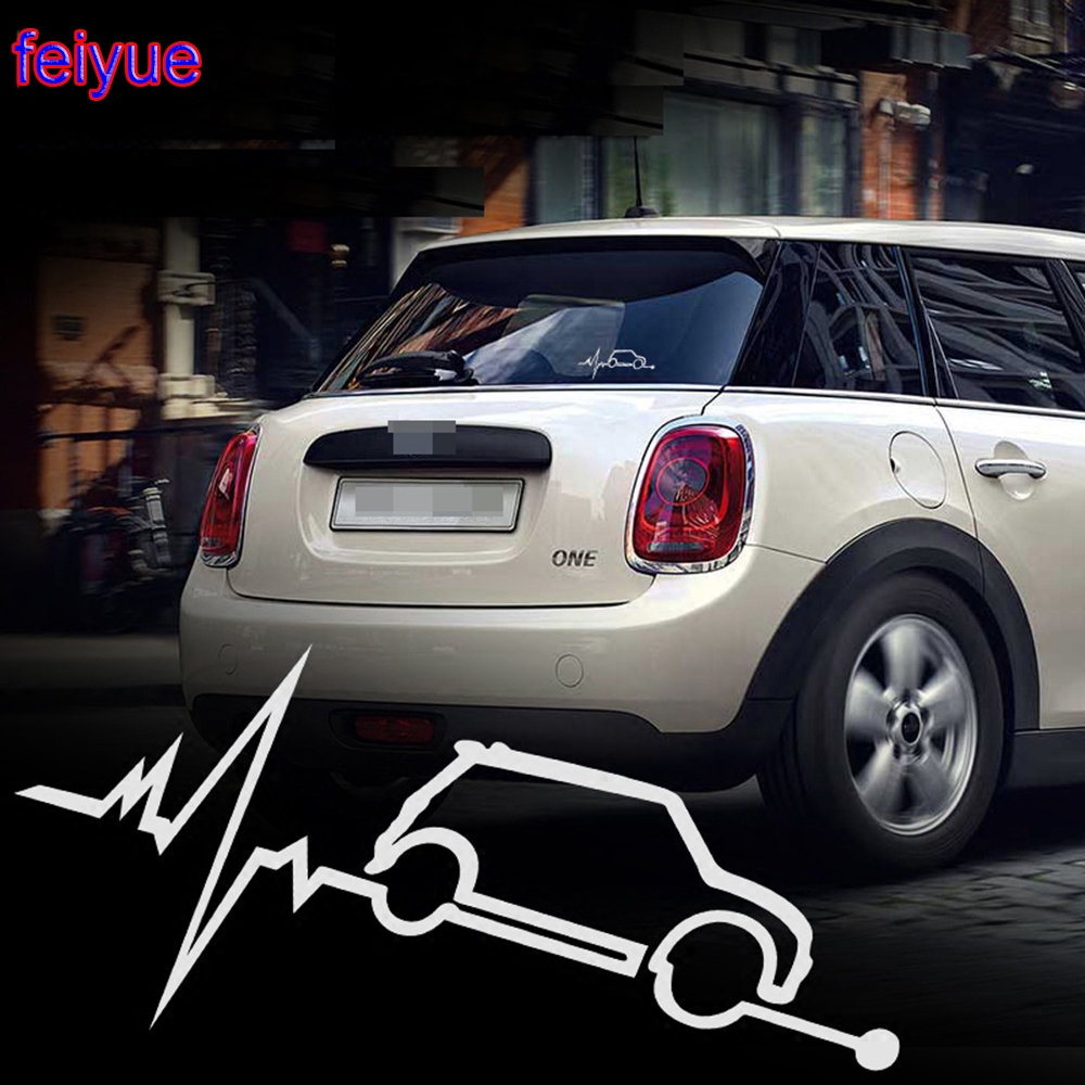 2pcs สติกเกอร์รถยนต์สําหรับ bmw MINI Cooper One countryman R55 R56 R57 R58 R59 R60 F57 F56 F54 F55 F