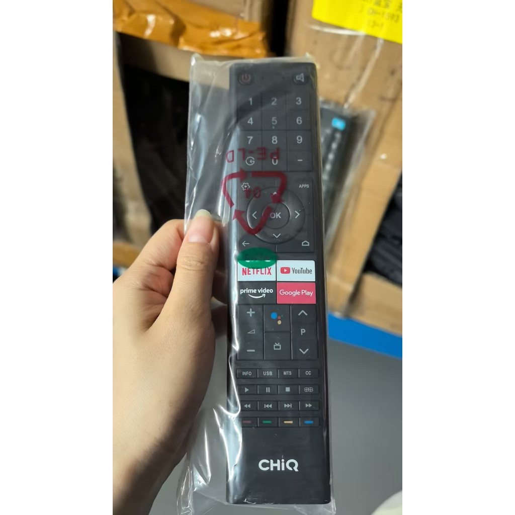 ใหม่CHIQ VOICE รีโมทคอนโทรลอุปกรณ์เสริมสําหรับ ChiQ Changhong Qike ยี่ห้อทีวีสําหรับ L32G7H U43G7H U