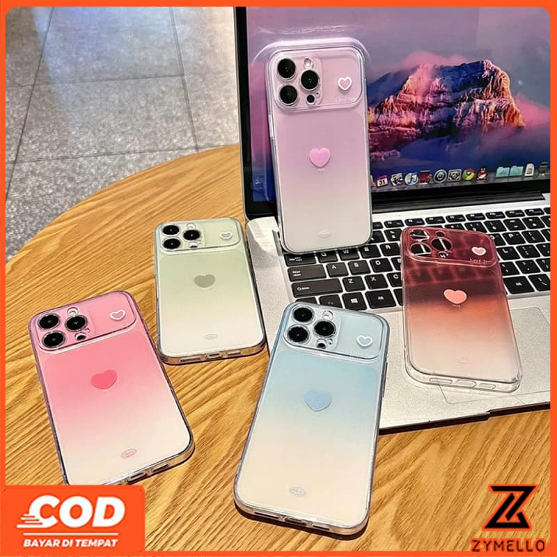 เหมาะสําหรับ OPPO Reno16F 16Pro 15F 15ProMax 14F 14Pro 13F 13Pro 12F 12Pro 11F 11Pro 10Pro 8T 8Z 7Z 6Z Jelly สีไล่ระดับสี NICE anti drop เคสโทรศัพท์ TPU