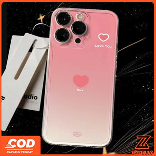 เหมาะสําหรับ OPPO Reno16F 16Pro 15F 15ProMax 14F 14Pro 13F 13Pro 12F 12Pro 11F 11Pro 10Pro 8T 8Z 7Z 6Z Jelly สีไล่ระดับสี NICE anti drop เคสโทรศัพท์ TPU