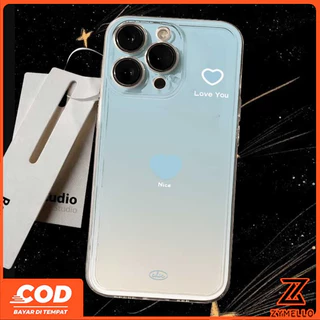เหมาะสําหรับ OPPO Reno16F 16Pro 15F 15ProMax 14F 14Pro 13F 13Pro 12F 12Pro 11F 11Pro 10Pro 8T 8Z 7Z 6Z Jelly สีไล่ระดับสี NICE anti drop เคสโทรศัพท์ TPU