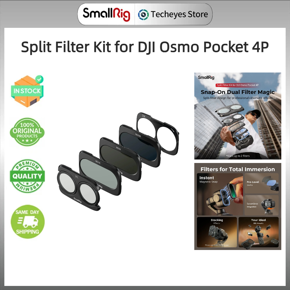 SmallRig Split Filter Kit & All-in-One Filter Kit สําหรับ