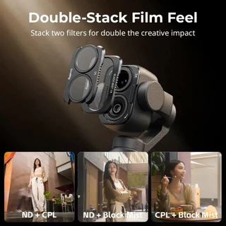 SmallRig Split Filter Kit & All-in-One Filter Kit สําหรับ DJI Osmo Pocket 4P #6476#6658