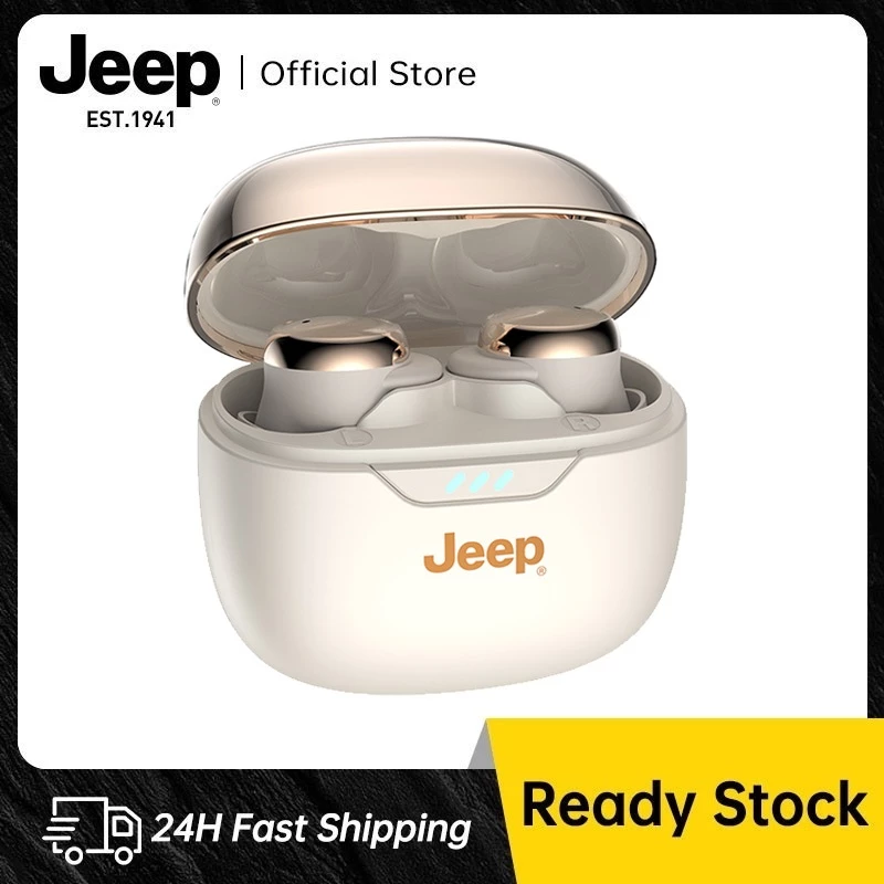 Jeep EW140 PRO Sleep หูฟังบลูทูธไร้สาย เสียงดี HD Calls ตัดเสียงรบกวน ANC โหมดเกม หูฟังสำหรับนอนหลับ